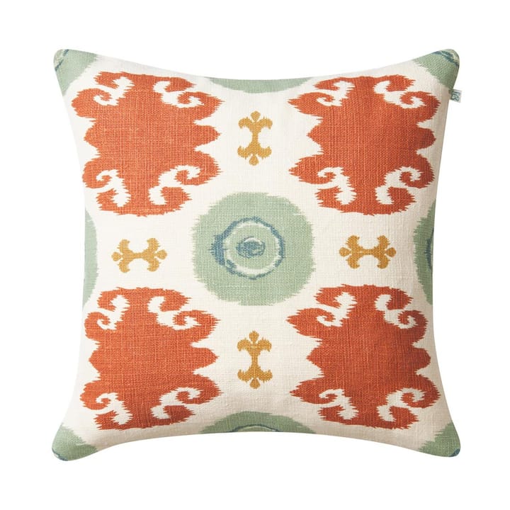 Mahal tyynynpäällinen 50x50 cm - Aqua-heaven blue-apricot-khaki - Chhatwal & Jonsson