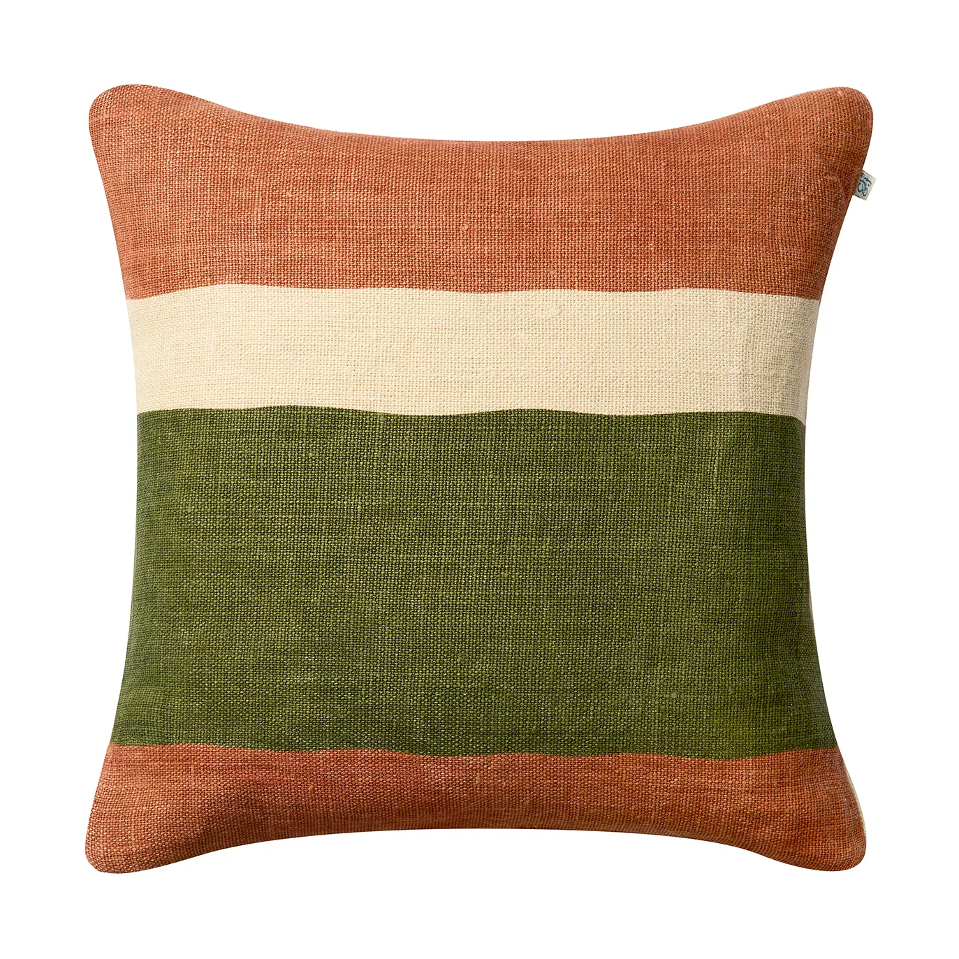 Manali tyynynpäällinen 50x50 cm, Apricot orange-cactus green Chhatwal & Jonsson