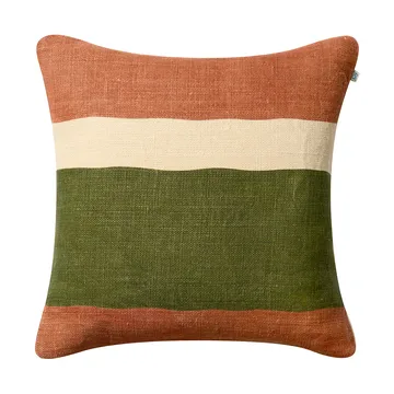 Manali tyynynpäällinen 50x50 cm - Apricot orange-cactus green - Chhatwal & Jonsson