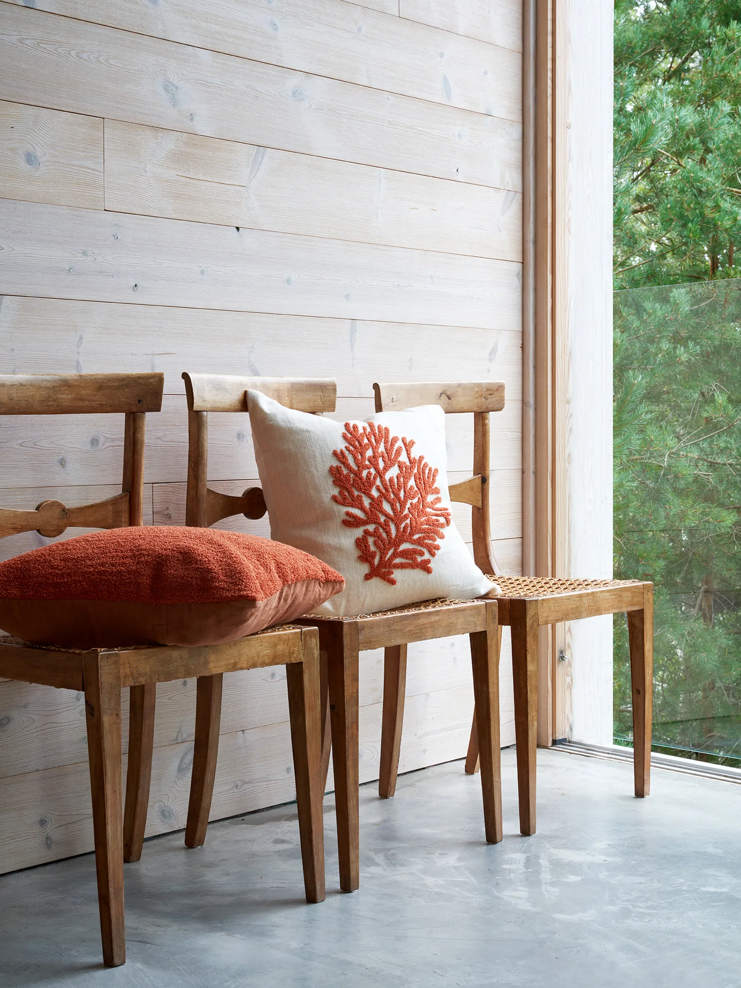 Mani tyynynpäällinen 50 x 50 cm, Apricot orange Chhatwal & Jonsson