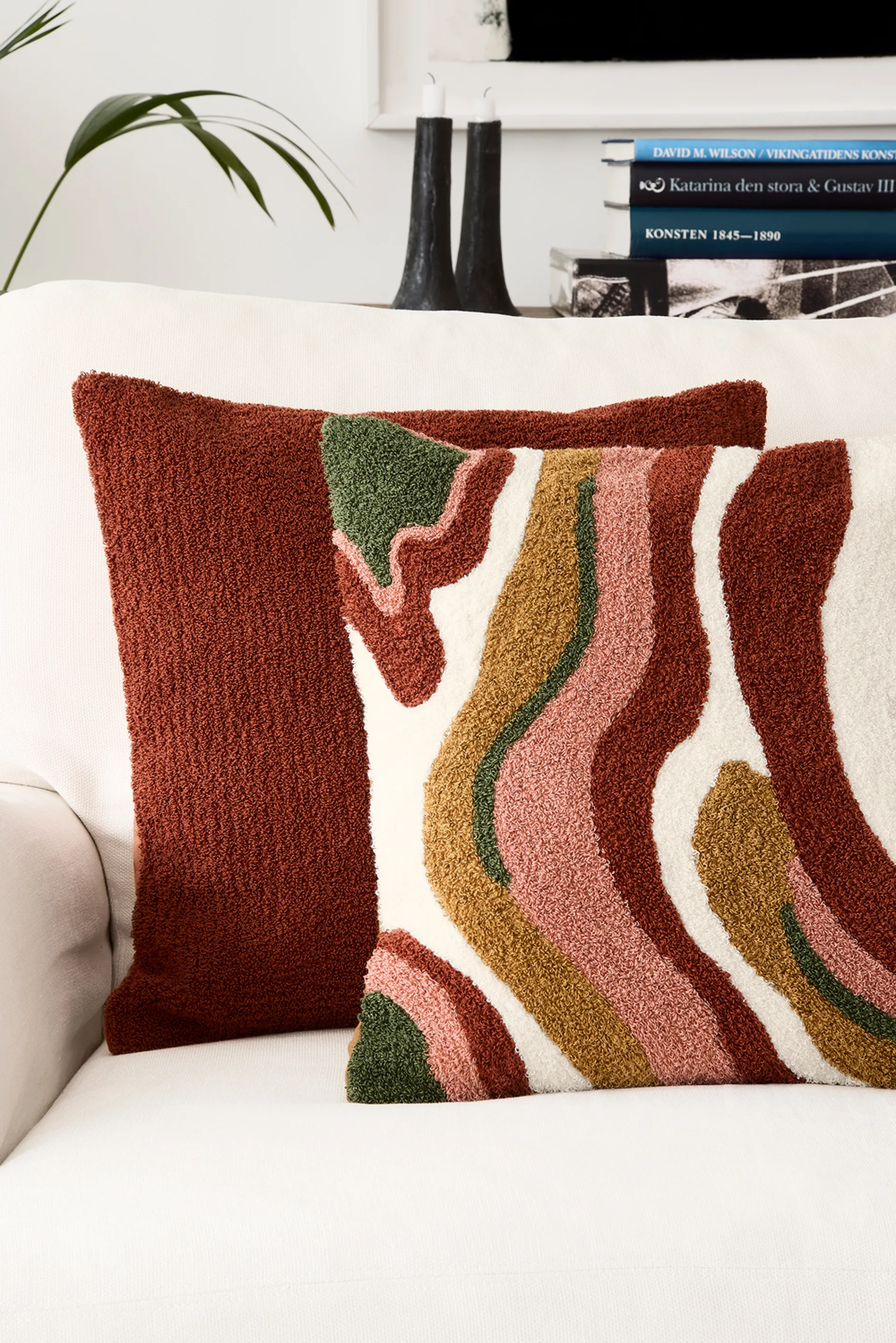 Mani tyynynpäällinen 50 x 50 cm, Terracotta Chhatwal & Jonsson