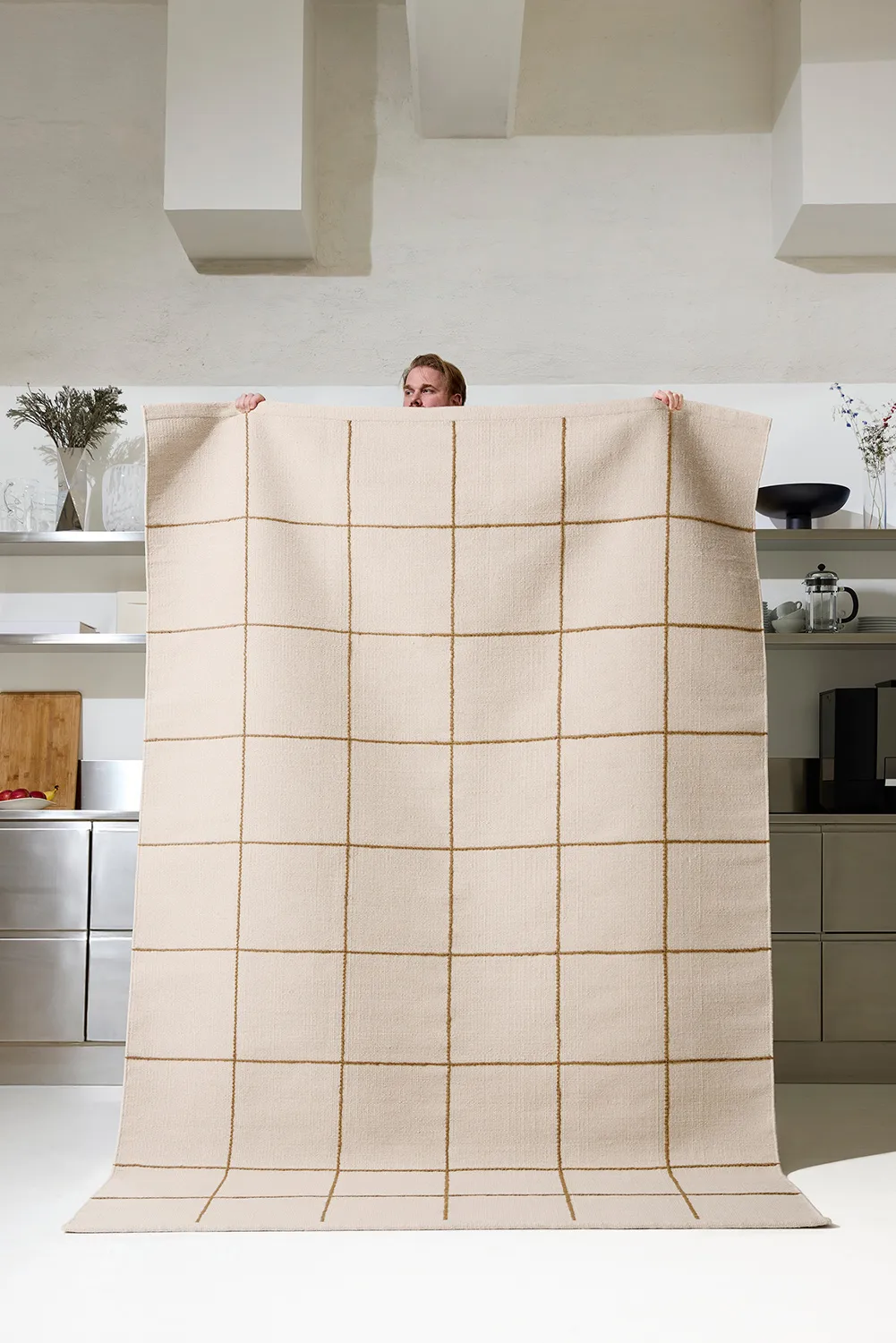 Milan matto, Off white-beige, 180x270 cm Chhatwal & Jonsson