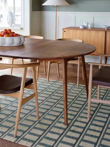 Mysore villamatto 180x270 cm - Off white-heaven blue - Chhatwal & Jonsson