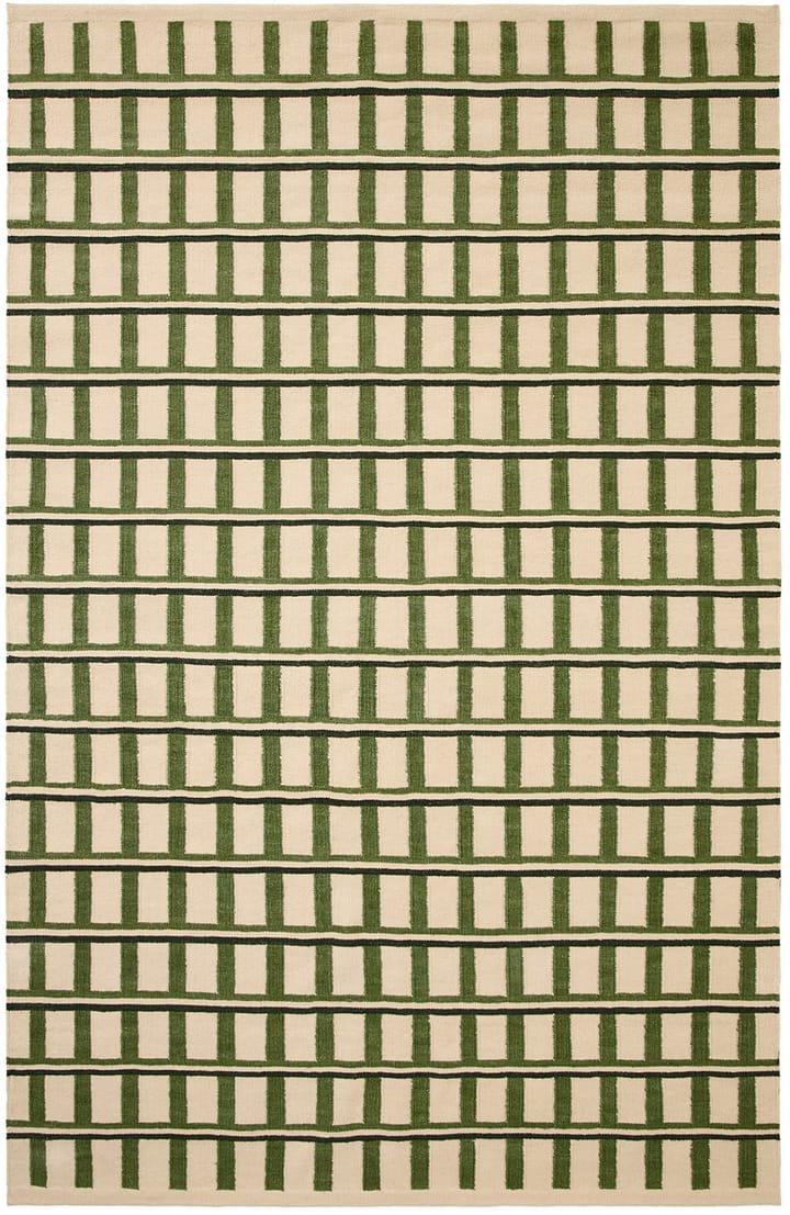 Mysore villamatto - Off white-green-dark green, 230x320 cm - Chhatwal & Jonsson