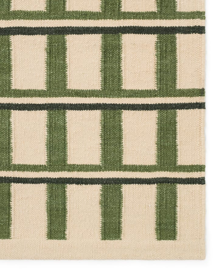 Mysore villamatto, Off white-green-dark green, 230x320 cm Chhatwal & Jonsson
