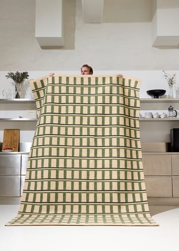 Mysore villamatto - Off white-green-dark green, 230x320 cm - Chhatwal & Jonsson