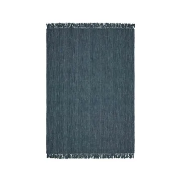 Nanda matto - Blue melange, 200 x 300 cm - Chhatwal & Jonsson