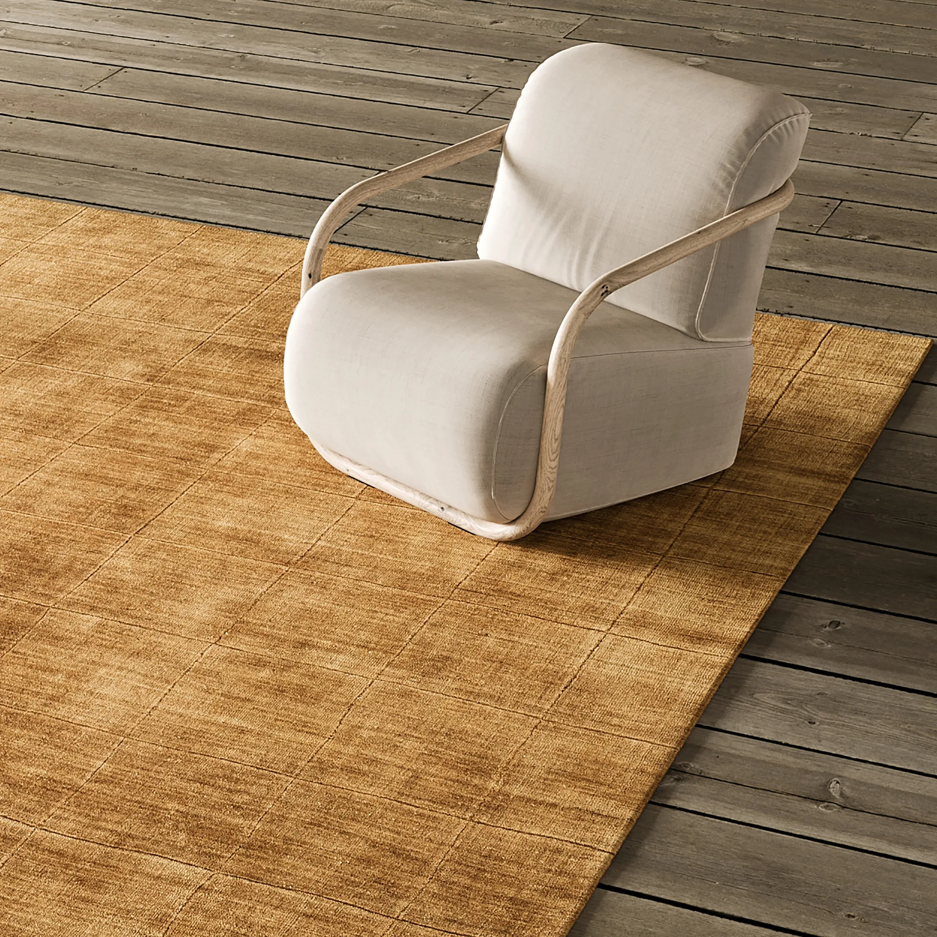 Nari villamatto 200x300 cm, Masala yellow Chhatwal & Jonsson