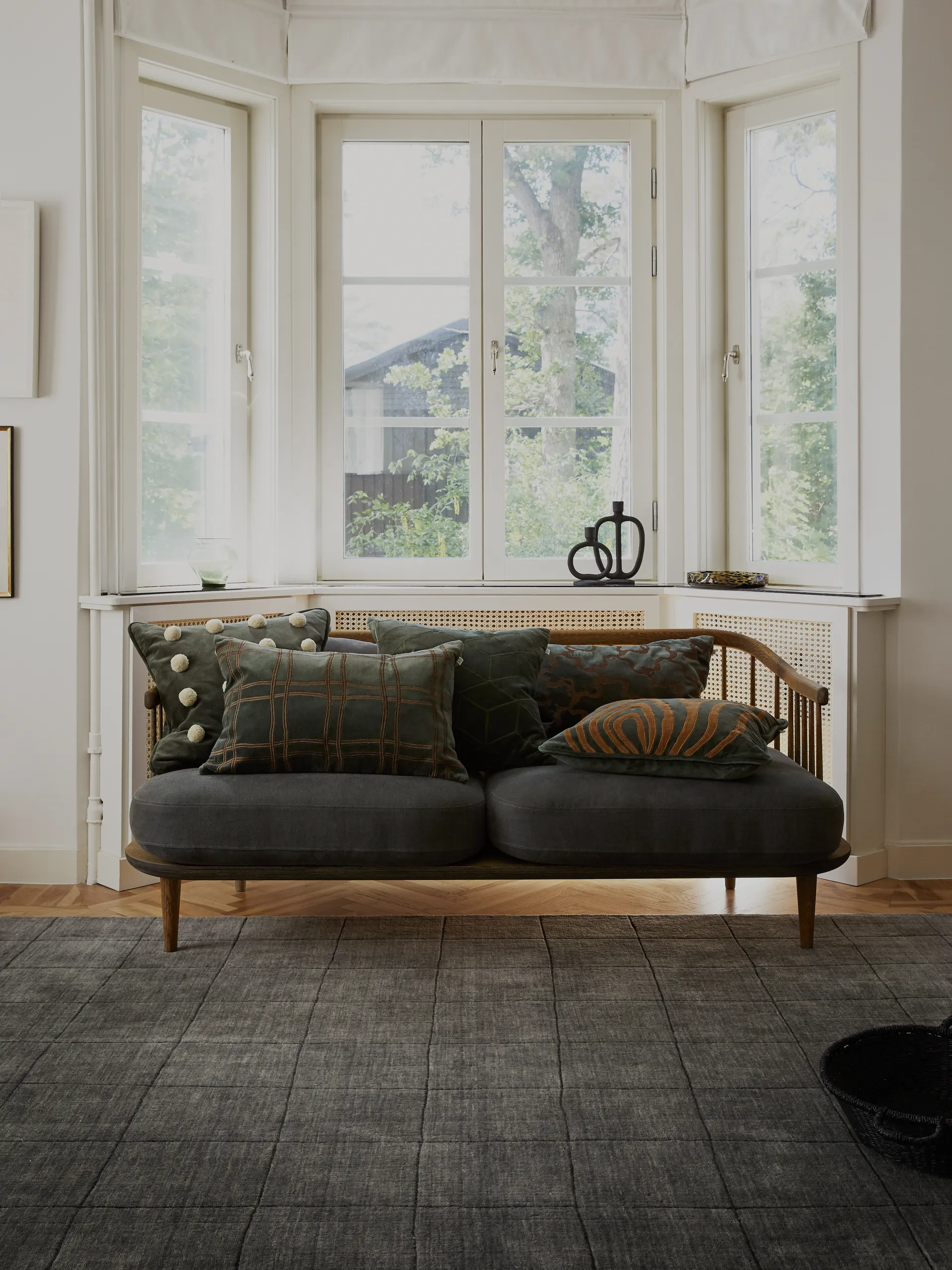 Nari villamatto 250x350 cm, Light grey Chhatwal & Jonsson