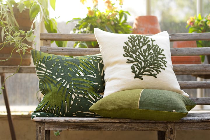 Palm tyynynpäällinen 50 x 50 cm - Green-cactus green - Chhatwal & Jonsson
