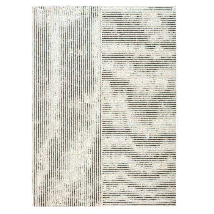 Radha villamatto 180x270 cm - Off white-heaven blue - Chhatwal & Jonsson