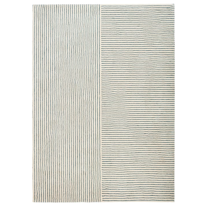 Radha villamatto 230x320 cm - Off white-heaven blue - Chhatwal & Jonsson