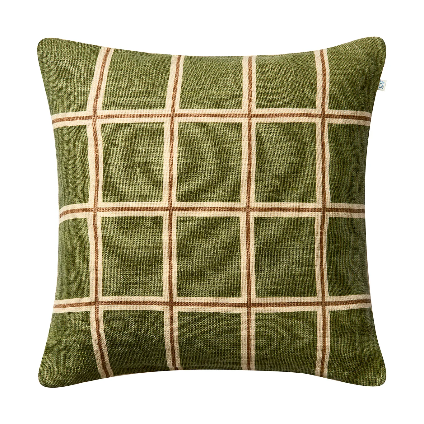 Raha tyynynpäällinen 50x50 cm, Cactus green-taupe Chhatwal & Jonsson
