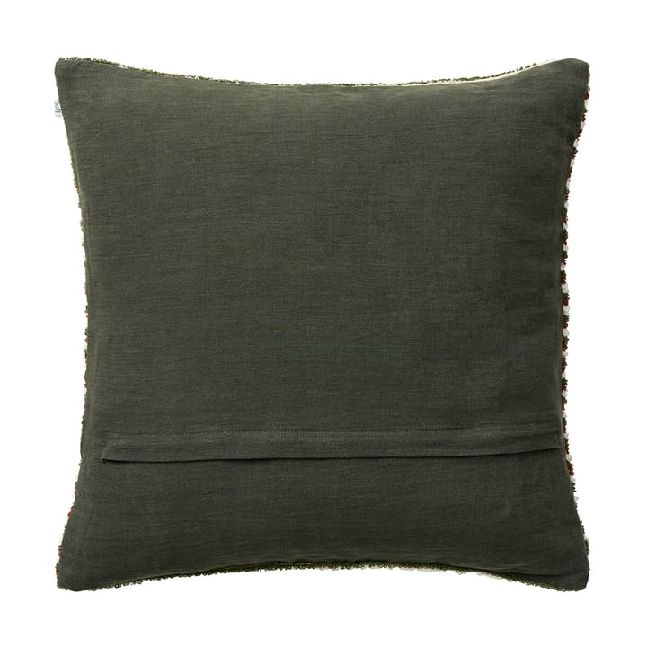 Raipur tyynynpäällinen 50 x 50 cm, Cognac-Cactus Green-Off White Chhatwal & Jonsson