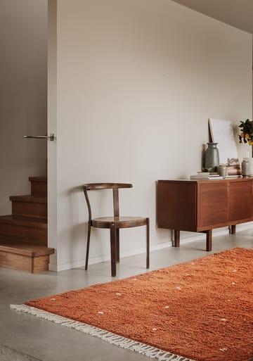 Ravi matto 230x320 cm - Orange-off white - Chhatwal & Jonsson