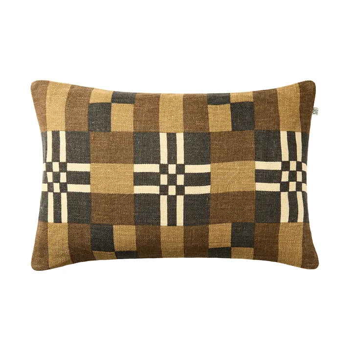 Ravi tyynynpäällinen - Taupe–khaki–tummanruskea, 40x60 cm - Chhatwal & Jonsson