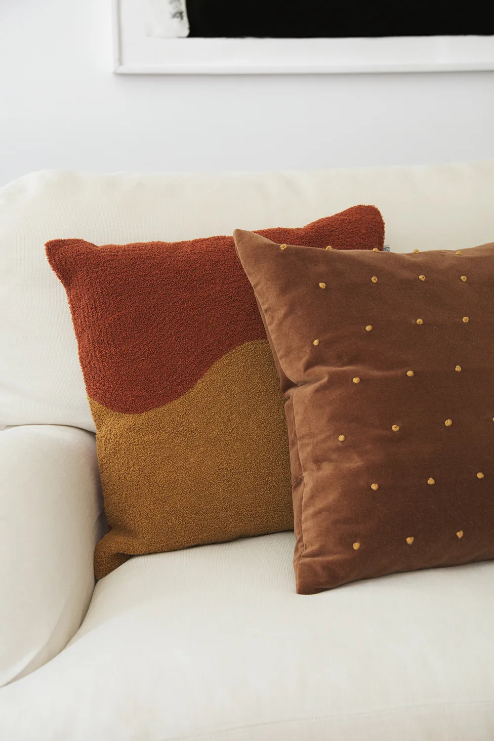 Roma tyynynpäällinen 50 x 50 cm, Cognac-masala yellow Chhatwal & Jonsson