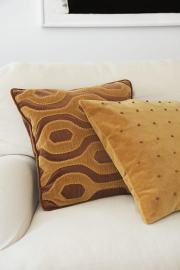 Roma tyynynpäällinen 50 x 50 cm - Masala yellow-cognac - Chhatwal & Jonsson