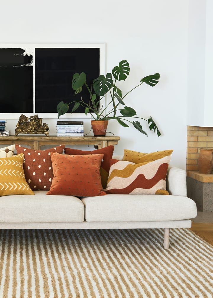Roma tyynynpäällinen 50 x 50 cm, Masala yellow-cognac Chhatwal & Jonsson