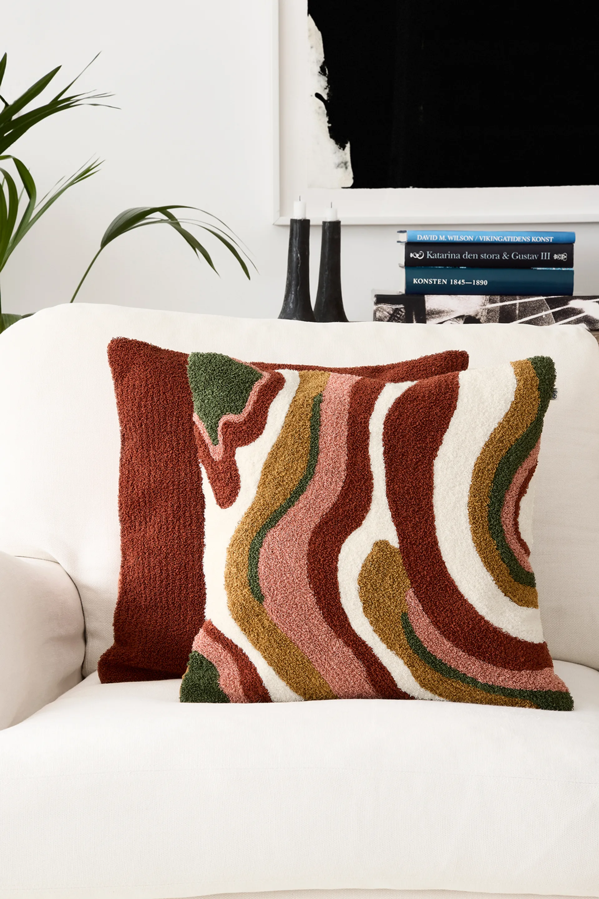 Saga tyynynpäällinen 50 x 50 cm, Ruoste-rose Chhatwal & Jonsson