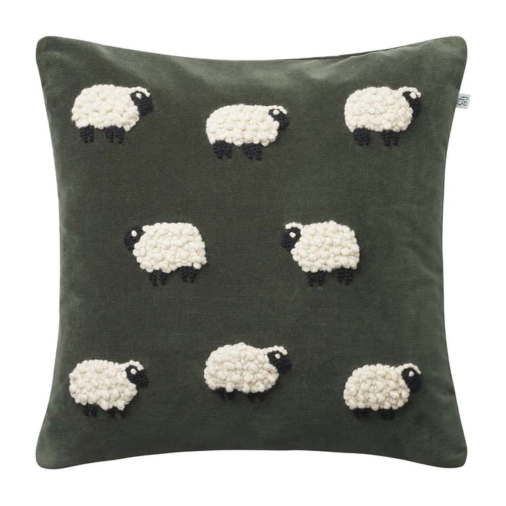 Sheep tyynynpäällinen 50 x 50 cm - Forest green - Chhatwal & Jonsson