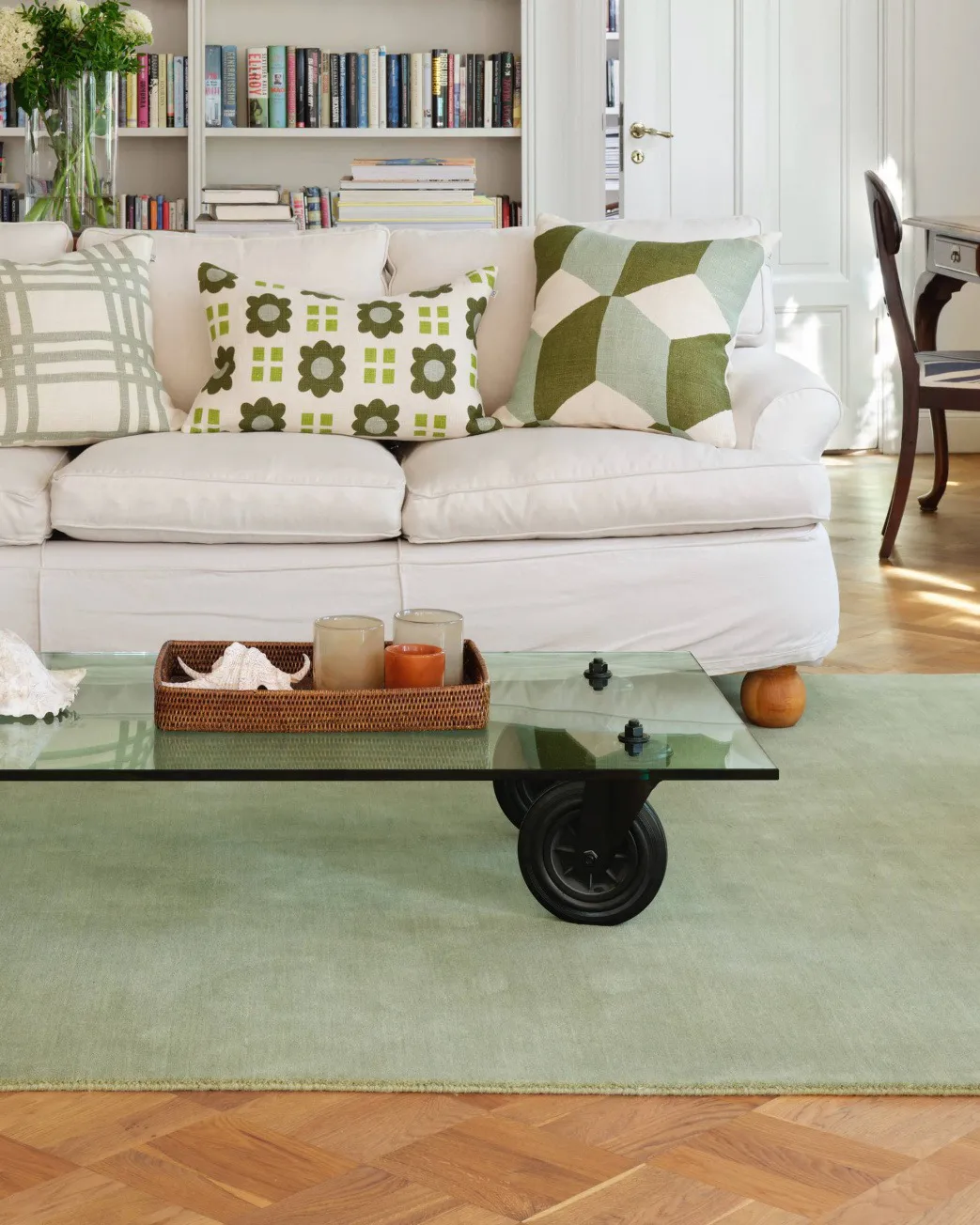 Shimla tyynynpäällinen 50x50 cm, Aqua Chhatwal & Jonsson