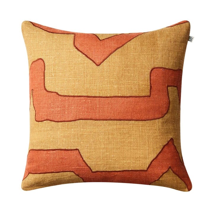 Sikkim tyynynpäällinen 50 x 50 cm - Apricot orange-khaki - Chhatwal & Jonsson