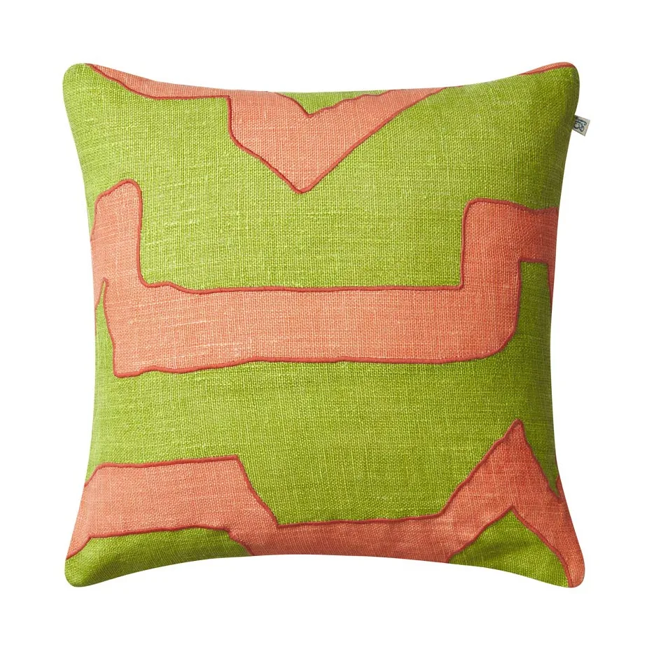 Sikkim tyynynpäällinen 50 x 50 cm, Rose-lime Chhatwal & Jonsson