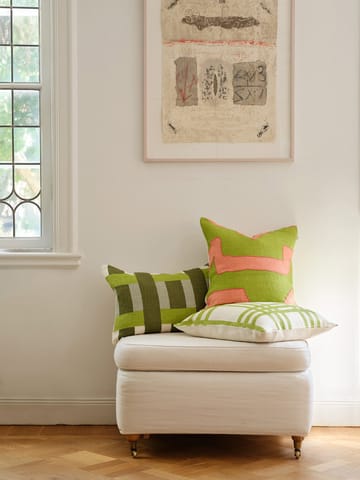 Sikkim tyynynpäällinen 50 x 50 cm - Rose-lime - Chhatwal & Jonsson