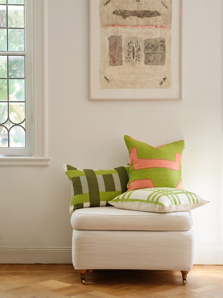 Sikkim tyynynpäällinen 50 x 50 cm, Rose-lime Chhatwal & Jonsson