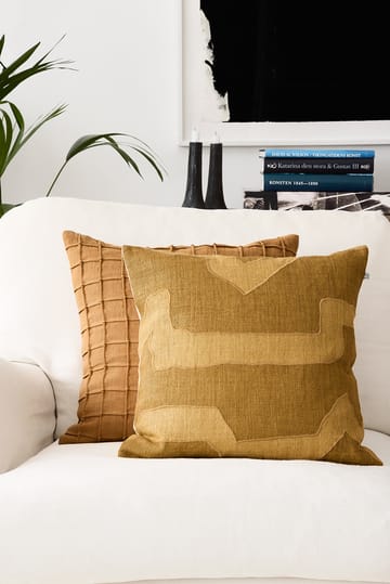 Sikkim tyynynpäällinen 50 x 50 cm - Spicy Yellow-Masala Yellow - Chhatwal & Jonsson