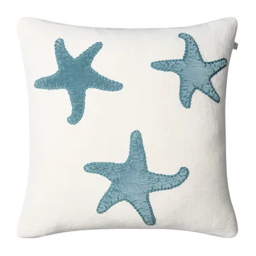 Star Fish -tyynynpäällinen 50x50 cm - Off white-heaven blue - Chhatwal & Jonsson