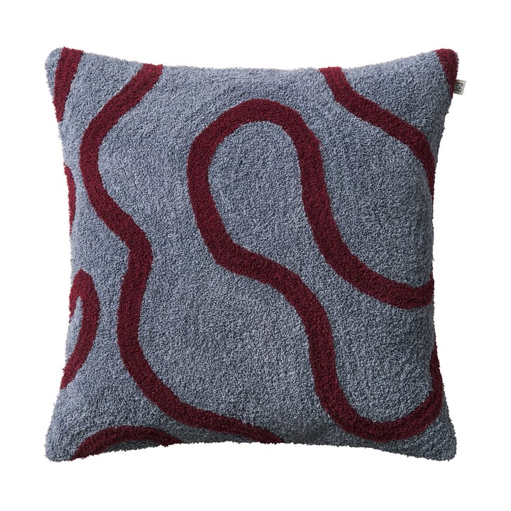 Swati tyynynpäällinen 50x50 cm - Dusty blue-ruby - Chhatwal & Jonsson