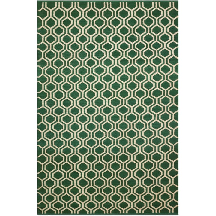 Varanasi matto 234x323 cm - Vihreä-luonnonvalkoinen - Chhatwal & Jonsson