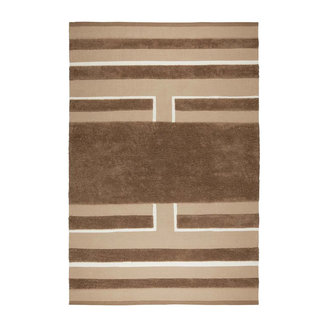 Chhatwal & Jonsson Veda matto 200 x 300 cm Mocha-beige-off white