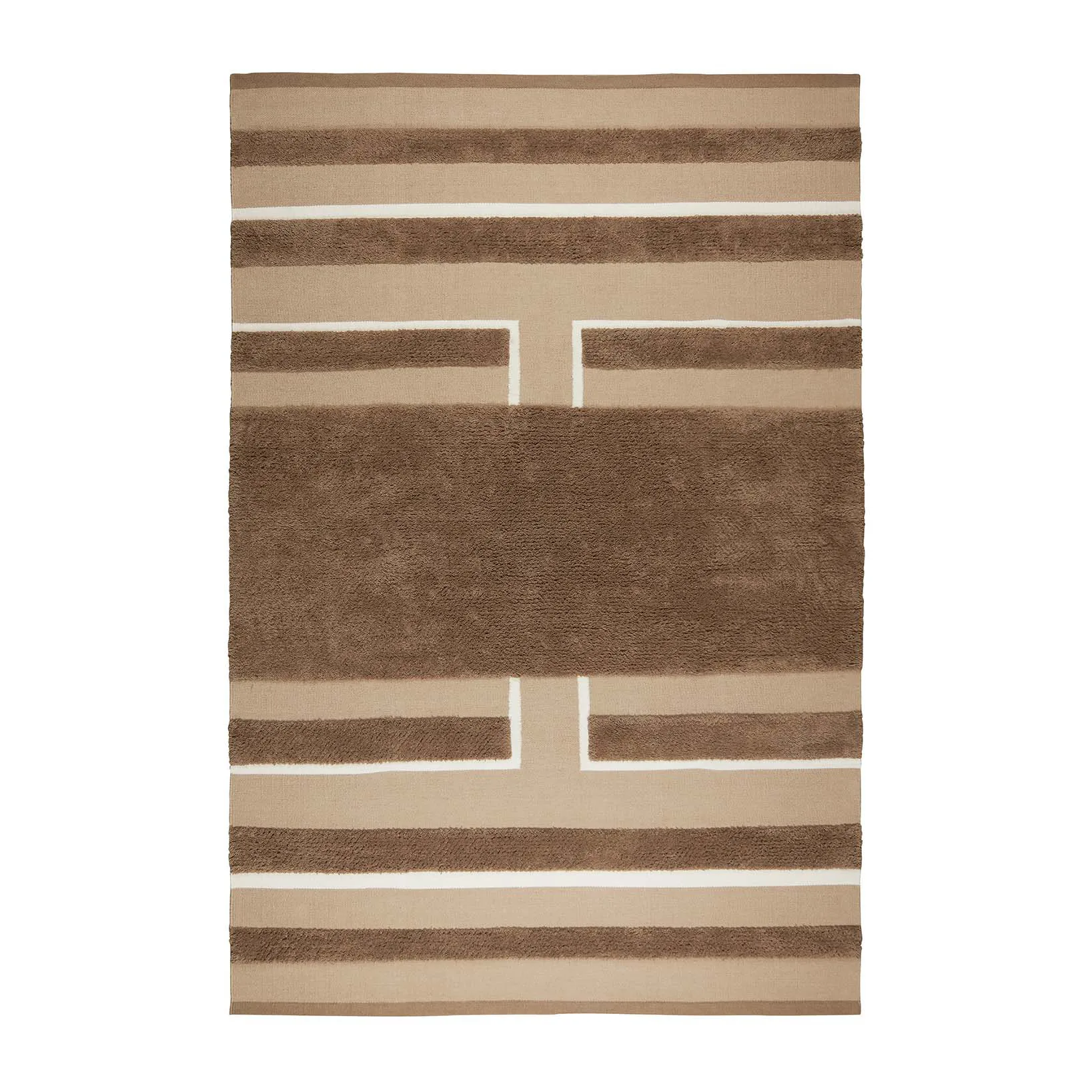 Veda matto 250 x 350 cm, Mocha-beige-off white Chhatwal & Jonsson