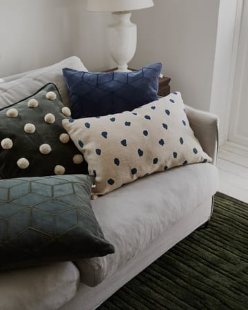 Vir tyynyliina 50x50 cm - Sea blue - Chhatwal & Jonsson