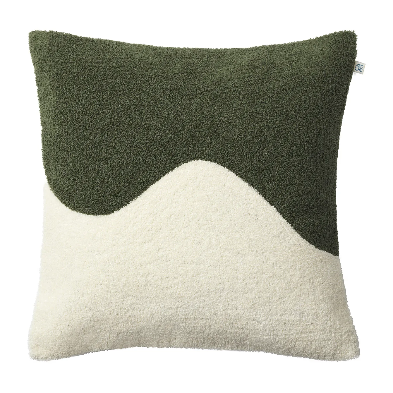 Yogi tyynynpäällinen 50 x 50 cm, Cactus green-off white Chhatwal & Jonsson