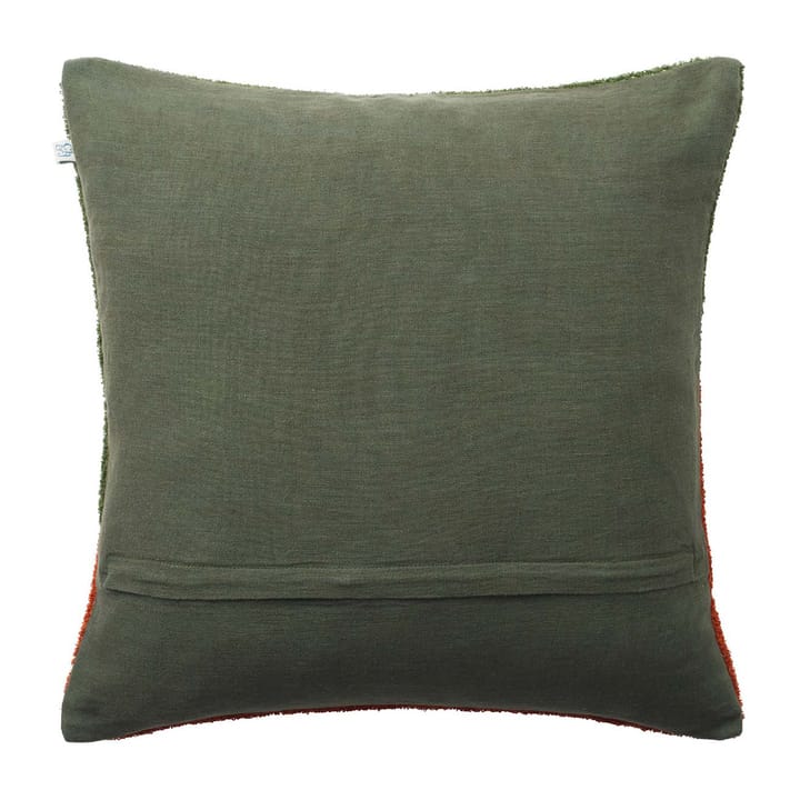 Yogi tyynynpäällinen 50 x 50 cm - Forest green-terracotta - Chhatwal & Jonsson