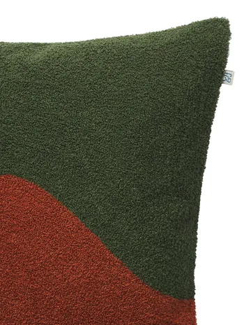 Yogi tyynynpäällinen 50 x 50 cm - Forest green-terracotta - Chhatwal & Jonsson