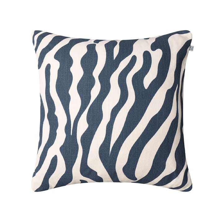Zebra Outdoor -tyyny, 50 x 50 - Blue/off white, 50 cm - Chhatwal & Jonsson