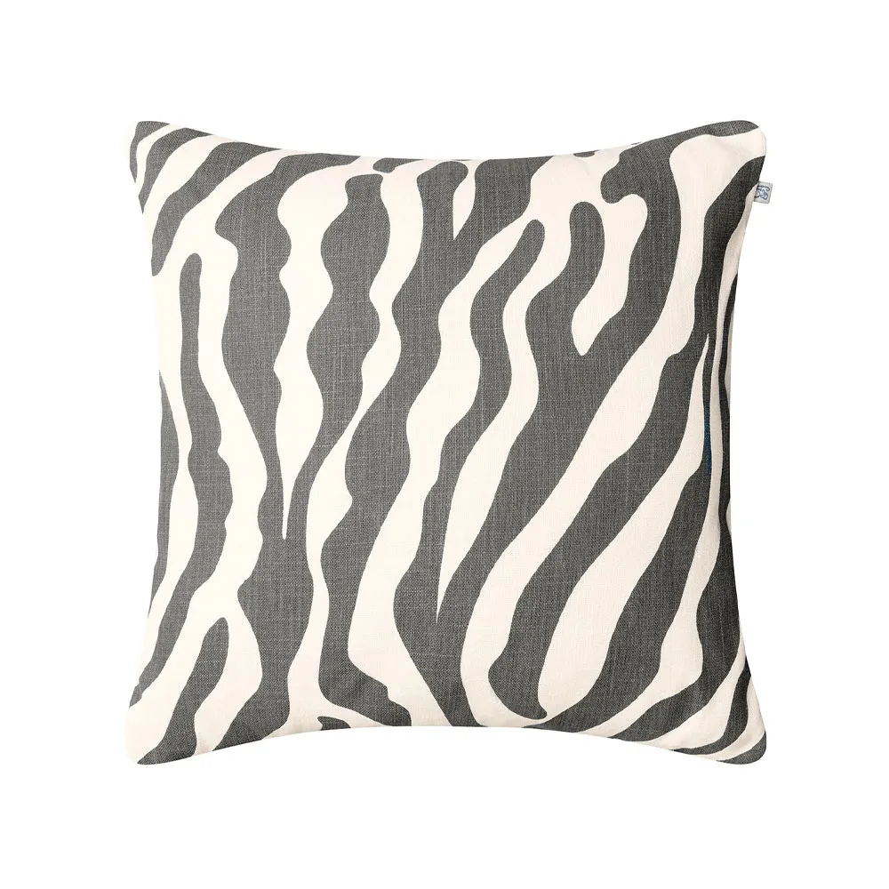 Zebra Outdoor tyyny 50x50 cm, Grey/offwhite, 50 cm Chhatwal & Jonsson