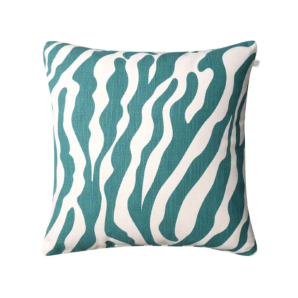 Zebra Outdoor tyyny 50x50 cm, Heaven blue/offwhite, 50 cm Chhatwal & Jonsson