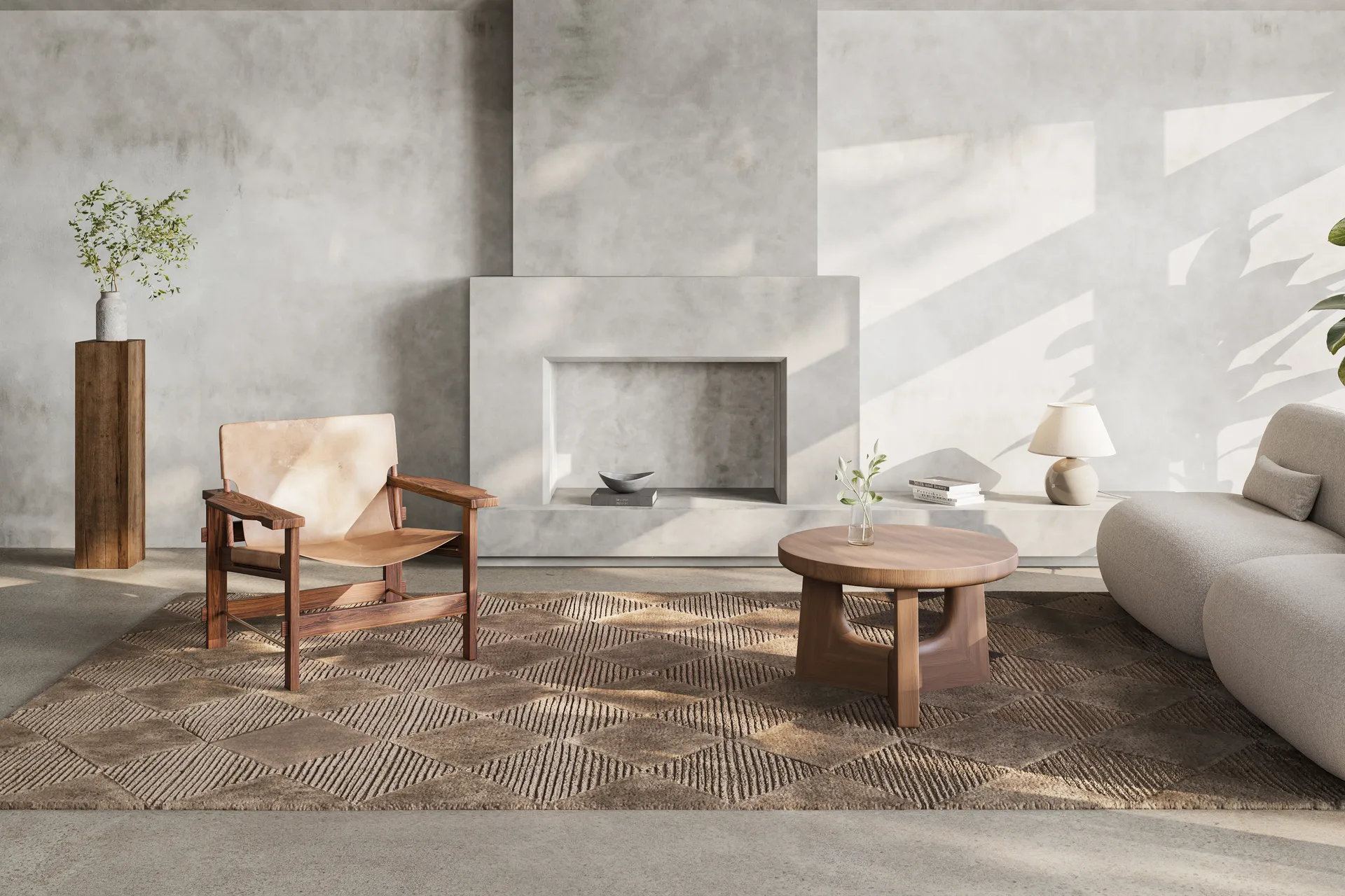 Berber-matto, Chocolate, 170x230 cm Classic Collection