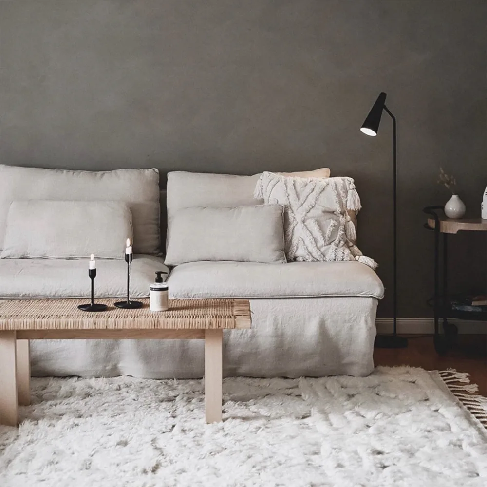 Casablanca matto, Valkoinen, 170 x 230 cm Classic Collection