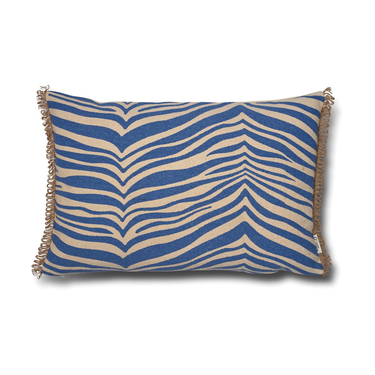 Classic Collection Zebra-tyyny 40x60 cm Blue | Skandinaavinen Sisustus | Tyynyt | Sininen