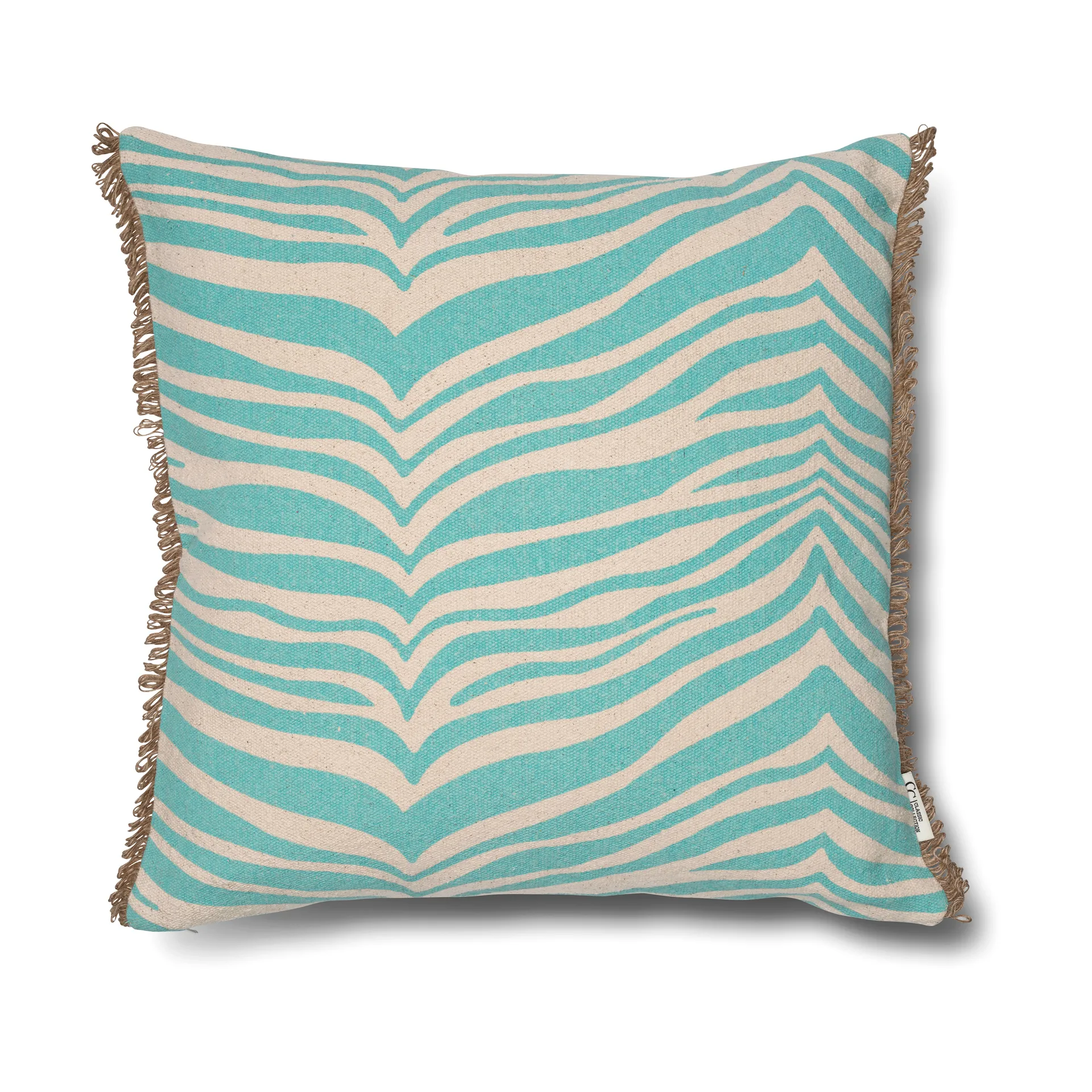 Classic Collection Zebra tyyny 50x50 cm, Aqua Classic Collection