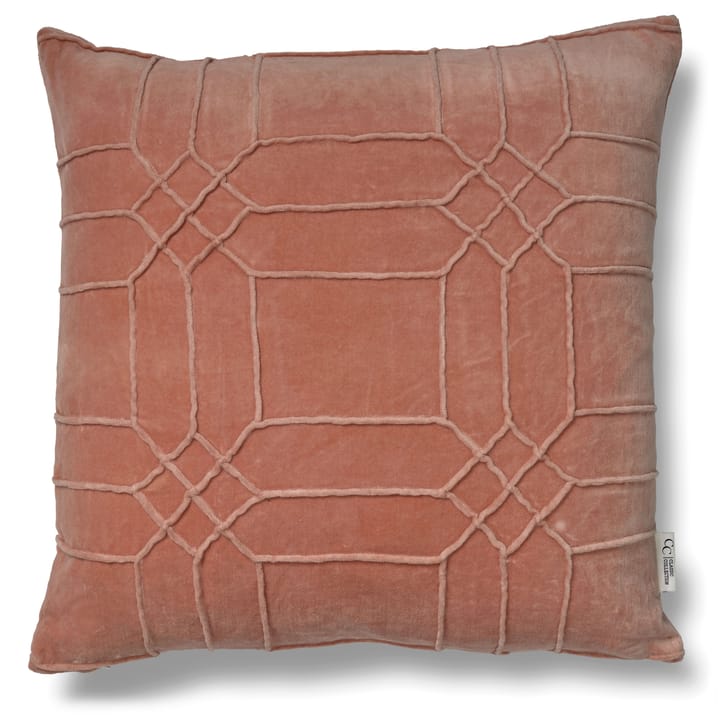 Delhi tyynyliina 50x50 cm - Dusty coral - Classic Collection