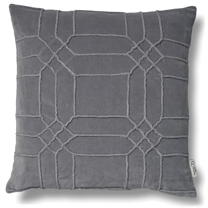 Delhi tyynyliina 50x50 cm - Slate grey - Classic Collection