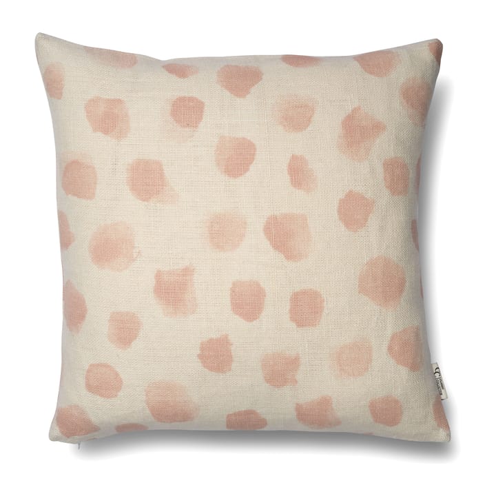 Dotty tyynynpäällinen 50 x 50 cm - Valkoinen-rose smoke - Classic Collection